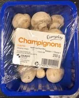 Mängden socker i Champignons