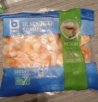 Mängden socker i black tiger scampi