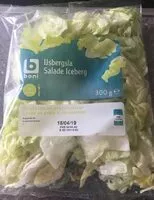 Mängden socker i Salade Iceberg