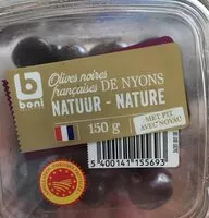 Mängden socker i Olive noir