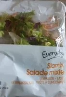 Mängden socker i Salade mixte