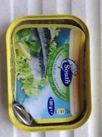 Mängden socker i Filets de sardines au citron et basilic - sans huile