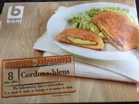 Mängden socker i Cordons-bleus