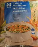 Mängden socker i Petits pois et jeunes carottes