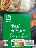 Mängden socker i Nasi Goreng met kip