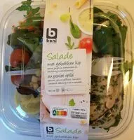 Mängden socker i Salade au poulet grillé