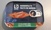 Mängden socker i Filets de hareng, sauce à l'italienne
