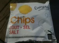 Mängden socker i Chips