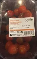 Mängden socker i Tomates cerises