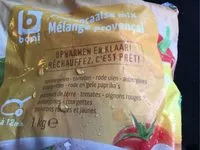 Mängden socker i Melange Provençal