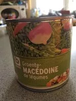 Mängden socker i Macédoine de légumes