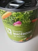 Mängden socker i Macédoine de légumes BONI