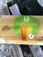 Mängden socker i Capellini