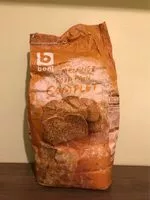Mängden socker i Mélange pour pain complet
