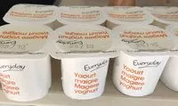 Mängden socker i Yaourt maigre, magere yoghurt