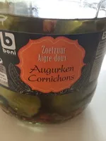 Mängden socker i Cornichons aigre-doux