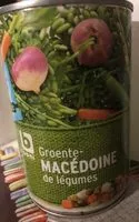 Mängden socker i Macédoine de légume