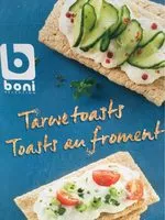 Mängden socker i Toasts au froment