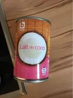 Mängden socker i Lait de coco