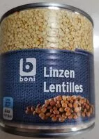 Mängden socker i Lentilles