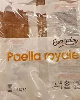 Mängden socker i Paella royale