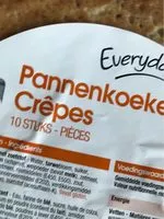 Mängden socker i Crepe