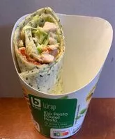 Mängden socker i Wrap poulet pesto