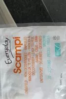 Mängden socker i Scampi everyday