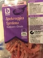 Mängden socker i Lardon de dinde boni