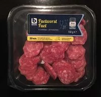 Mängden socker i Boni Fuet en Tranches