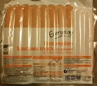 Mängden socker i Saucisses knack - knackwurst