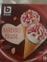 Mängden socker i Boni fraise 6 cornets