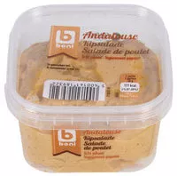 Mängden socker i Boni poulet andalouse