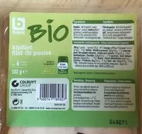 Mängden socker i Filet de poulet