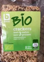 Mängden socker i Boni Selection Bio Crackers aux 3 graines