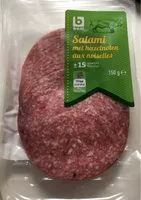 Mängden socker i Salami aux noisettes