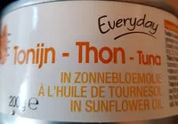 Mängden socker i Thon à l'huile de Tournesol