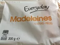Mängden socker i Madeleines