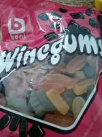 Mängden socker i Winegums