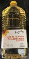 Mängden socker i Huile de tournesol