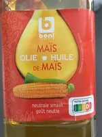 Mängden socker i Huile de mais