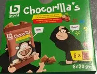 Mängden socker i Chocorilla's