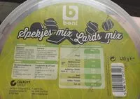 Mängden socker i Spekjes mix lards mix