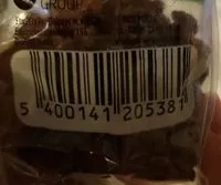 Mängden socker i Raisins secs