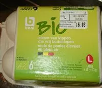 Mängden socker i Œufs de poules élevées en plein air