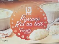 Mängden socker i Riz au lait