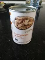 Mängden socker i Champignons de Paris