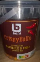 Mängden socker i Crispy balls