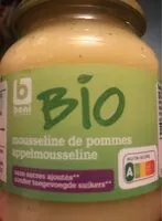 Mängden socker i mousseline de pommes BIO