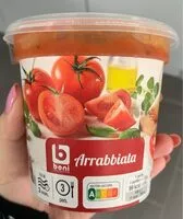 Mängden socker i Arrabbiata